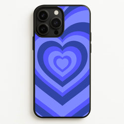 Blue - Colourful Hearts  - Colourful Hearts Phone Case for iPhone 13 Pro Max