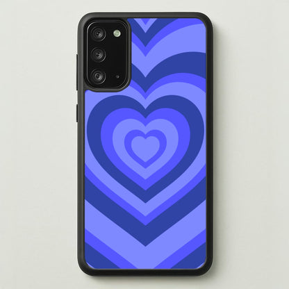 Blue - Colourful Hearts  - Colourful Hearts Phone Case for Galaxy Note 20