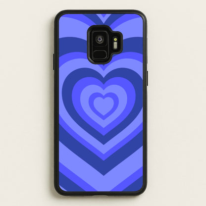 Blue - Colourful Hearts  - Colourful Hearts Phone Case for Galaxy S9