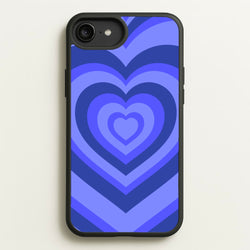 Blue - Colourful Hearts  - Colourful Hearts Phone Case for iPhone 6 Plus / 7 Plus / 8 Plus