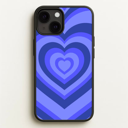Blue - Colourful Hearts  - Colourful Hearts Phone Case for iPhone 13 Mini