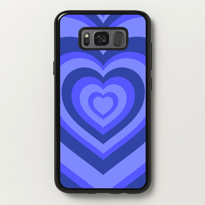 Blue - Colourful Hearts  - Colourful Hearts Phone Case for Galaxy S8 Plus