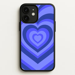 Blue - Colourful Hearts  - Colourful Hearts Phone Case for iPhone 11