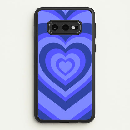 Blue - Colourful Hearts  - Colourful Hearts Phone Case for Galaxy S10e