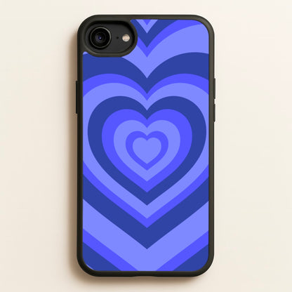 Blue - Colourful Hearts  - Colourful Hearts Phone Case for iPhone 6 / 7 / 8 / SE