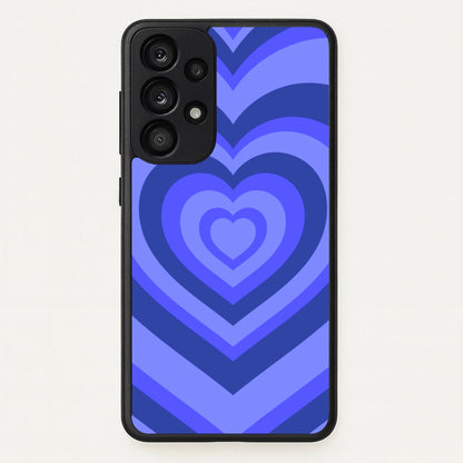 Blue - Colourful Hearts  - Colourful Hearts Phone Case for Galaxy A53