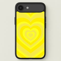 Yellow - Colourful Hearts Phone Case for iPhone 17 Air