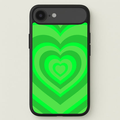 Green - Colourful Hearts Phone Case for iPhone 17 Air
