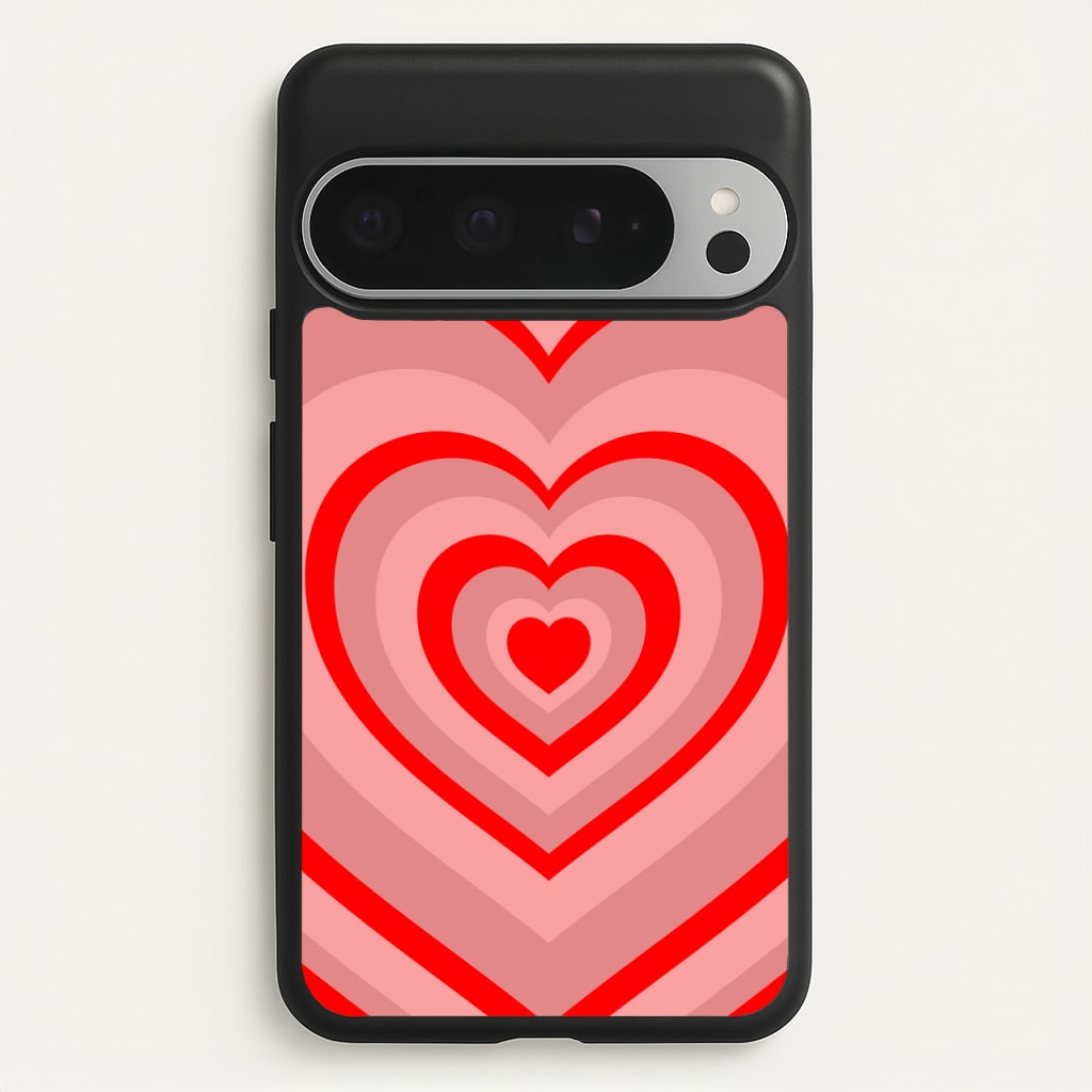 Red - Colourful Hearts  - Colourful Hearts Phone Case for Google Pixel 9 Pro XL