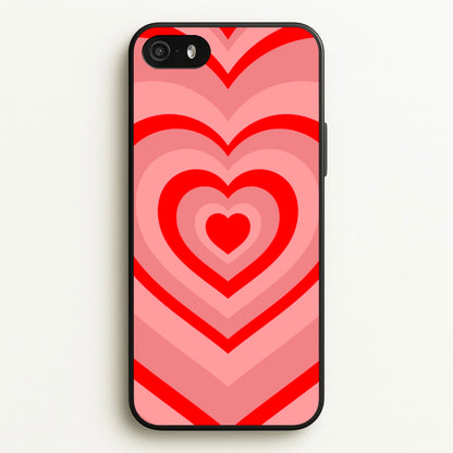 Red - Colourful Hearts  - Colourful Hearts Phone Case for iPhone 5 / 5s / SE 2016