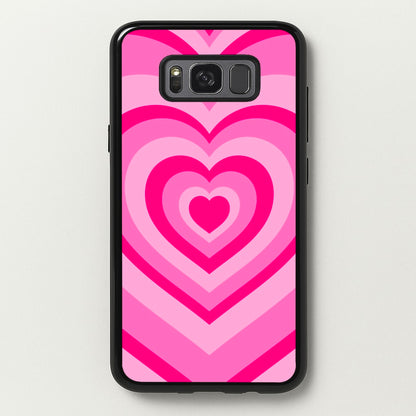 Pink - Colourful Hearts  - Christmas Phone Case for Galaxy S8 Plus