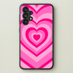 Pink - Colourful Hearts  - Christmas Phone Case for Galaxy A13