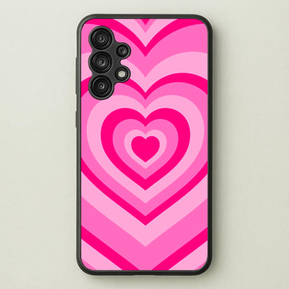 Pink - Colourful Hearts  - Christmas Phone Case for Galaxy A13
