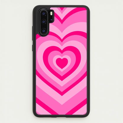 Pink - Colourful Hearts  - Christmas Phone Case for Huawei P30 Pro