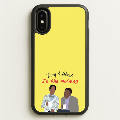 Troy And Abed In The Morning - Community  - Community Phone Case for iPhone X / XS