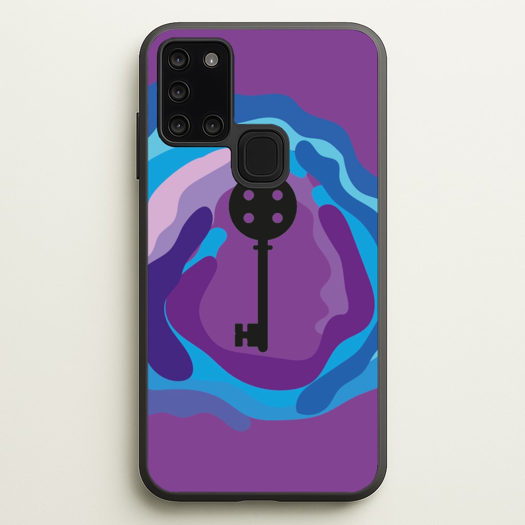 Coraline Key  - Halloween Phone Case for Galaxy A21s