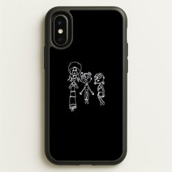 Cor Outline  - Halloween Phone Case for iPhone X / XS