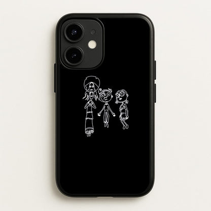 Cor Outline  - Halloween Phone Case for iPhone 12 / 12 Pro