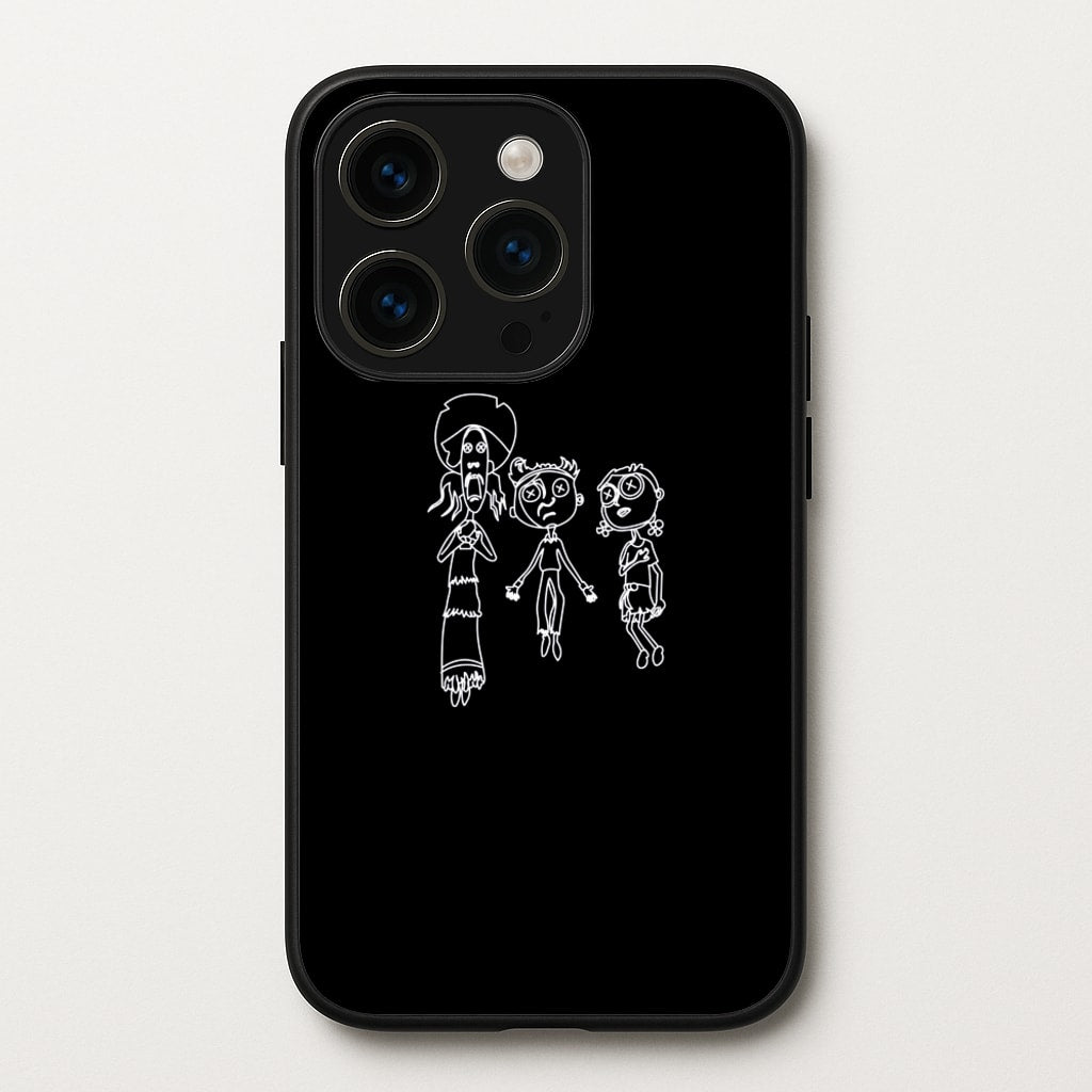 Cor Outline  - Halloween Phone Case for iPhone 14 Pro
