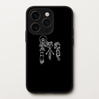 Cor Outline  - Halloween Phone Case for iPhone 14 Pro