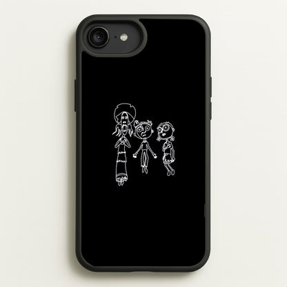 Cor Outline  - Halloween Phone Case for iPhone 6 Plus / 7 Plus / 8 Plus