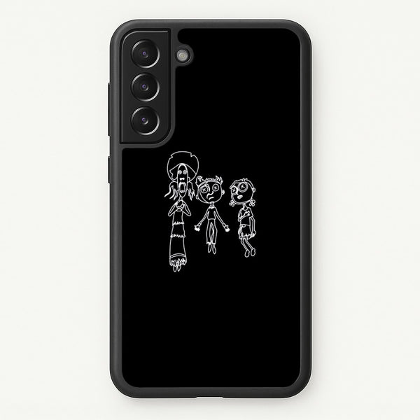 Cor Outline  - Halloween Phone Case for Galaxy S22