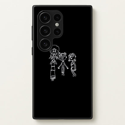 Cor Outline  - Halloween Phone Case for Galaxy S24 Ultra
