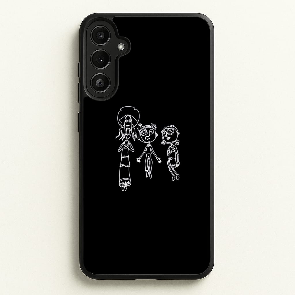 Cor Outline  - Halloween Phone Case for Galaxy A34