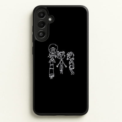 Cor Outline  - Halloween Phone Case for Galaxy A36