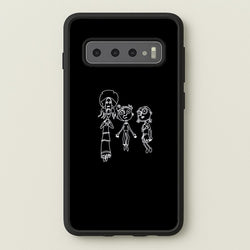 Cor Outline  - Halloween Phone Case for Galaxy S10