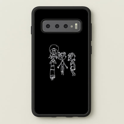 Cor Outline  - Halloween Phone Case for Galaxy S10