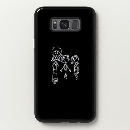 Cor Outline  - Halloween Phone Case for Galaxy S8 Plus