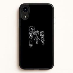 Cor Outline  - Halloween Phone Case for iPhone XR