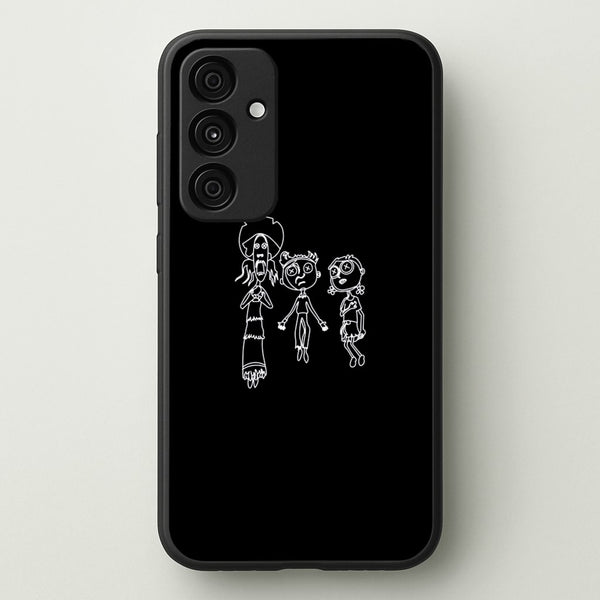 Cor Outline  - Halloween Phone Case for Galaxy A15