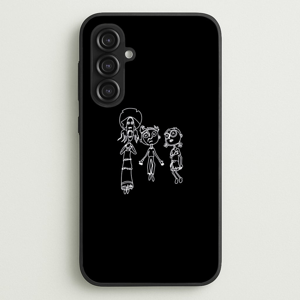 Cor Outline  - Halloween Phone Case for Galaxy S23FE