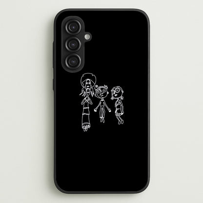 Cor Outline  - Halloween Phone Case for Galaxy S23FE