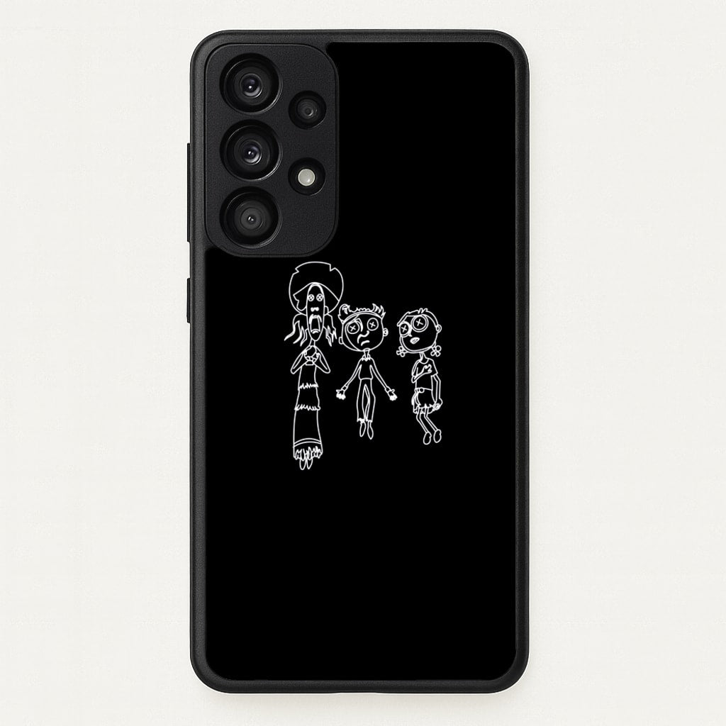 Cor Outline  - Halloween Phone Case for Galaxy A53
