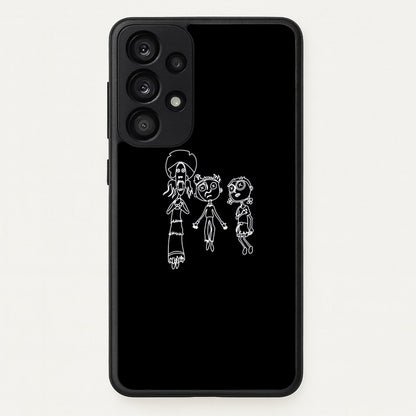 Cor Outline  - Halloween Phone Case for Galaxy A53