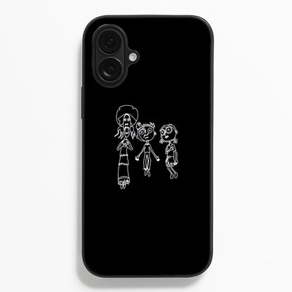 Cor Outline  - Halloween Phone Case for iPhone 16 Plus