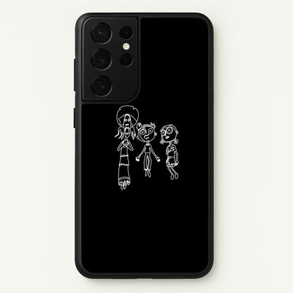 Cor Outline  - Halloween Phone Case for Galaxy S21 Ultra