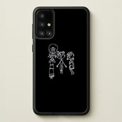 Cor Outline  - Halloween Phone Case for Galaxy A71