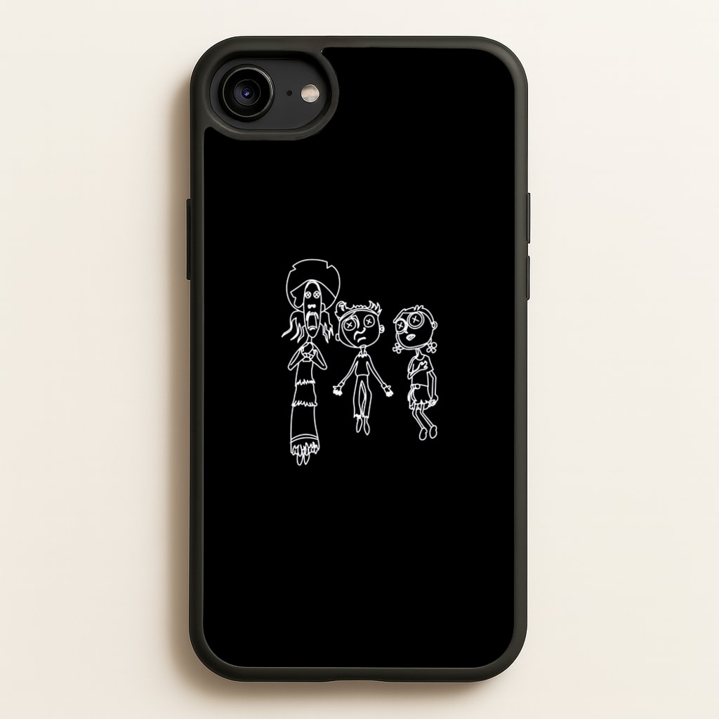 Cor Outline  - Halloween Phone Case for iPhone 6 / 7 / 8 / SE