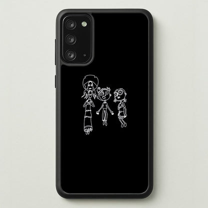 Cor Outline  - Halloween Phone Case for Galaxy Note 20