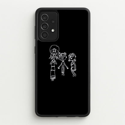 Cor Outline  - Halloween Phone Case for Galaxy A52 / A52s