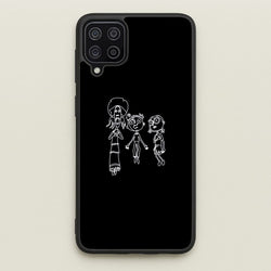 Cor Outline  - Halloween Phone Case for Galaxy A12