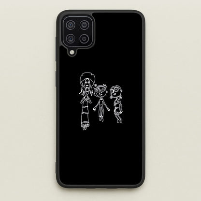Cor Outline  - Halloween Phone Case for Galaxy A12