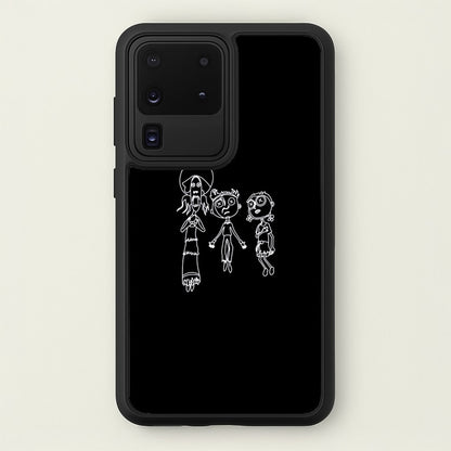 Cor Outline  - Halloween Phone Case for Galaxy S20 Ultra