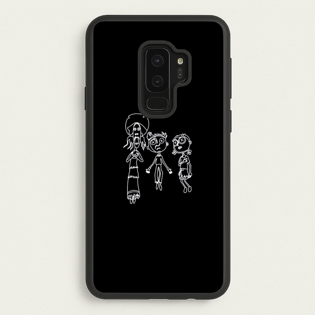 Cor Outline  - Halloween Phone Case for Galaxy S9 Plus