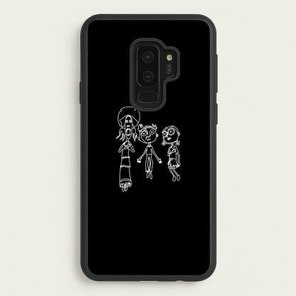 Cor Outline  - Halloween Phone Case for Galaxy S9 Plus