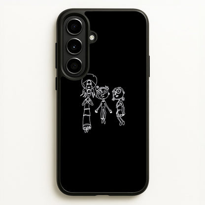 Cor Outline  - Halloween Phone Case for Galaxy A56
